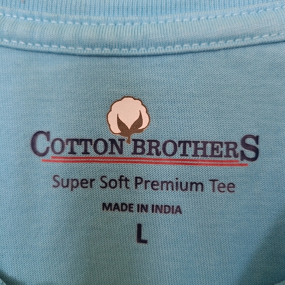 Cotton Brothers Large Blue long Sleeve Shirt - Picture 2 of 5